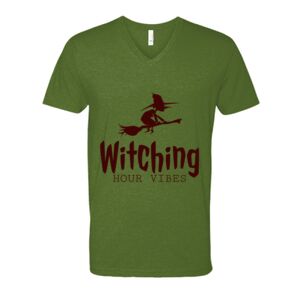 Next Level Fitted CVC V-Neck Tee Thumbnail