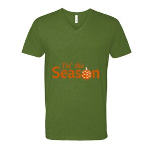 Next Level Fitted CVC V-Neck Tee Thumbnail