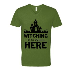 Next Level Fitted CVC V-Neck Tee Thumbnail