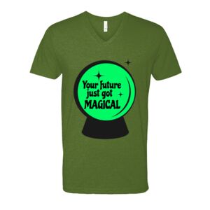 Next Level Fitted CVC V-Neck Tee Thumbnail