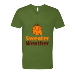 Next Level Fitted CVC V-Neck Tee Thumbnail