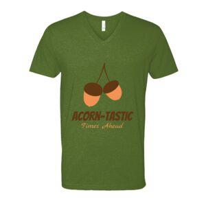 Next Level Fitted CVC V-Neck Tee Thumbnail