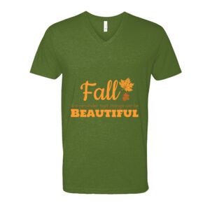 Next Level Fitted CVC V-Neck Tee Thumbnail