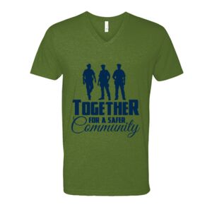 Next Level Fitted CVC V-Neck Tee Thumbnail