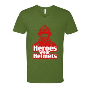 Next Level Fitted CVC V-Neck Tee Thumbnail