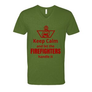 Next Level Fitted CVC V-Neck Tee Thumbnail