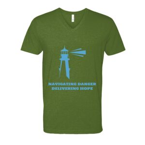 Next Level Fitted CVC V-Neck Tee Thumbnail