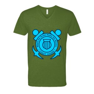 Next Level Fitted CVC V-Neck Tee Thumbnail