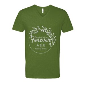 Next Level Fitted CVC V-Neck Tee Thumbnail