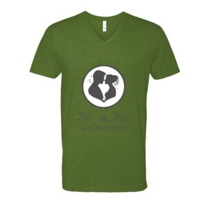 Next Level Fitted CVC V-Neck Tee Thumbnail