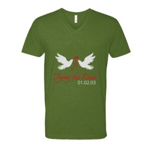 Next Level Fitted CVC V-Neck Tee Thumbnail