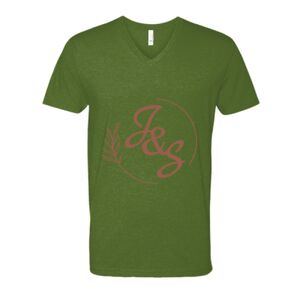 Next Level Fitted CVC V-Neck Tee Thumbnail