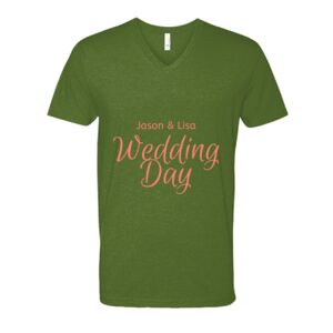 Next Level Fitted CVC V-Neck Tee Thumbnail