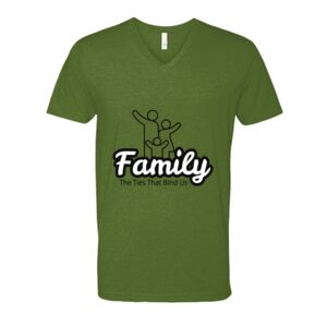 Next Level Fitted CVC V-Neck Tee Thumbnail