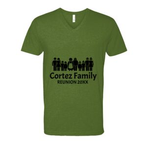 Next Level Fitted CVC V-Neck Tee Thumbnail