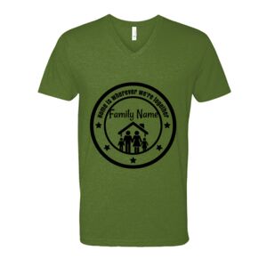 Next Level Fitted CVC V-Neck Tee Thumbnail