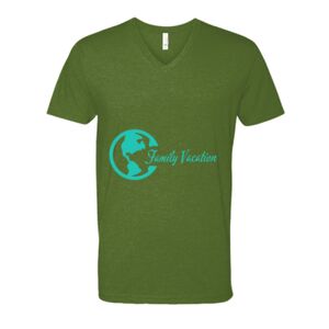 Next Level Fitted CVC V-Neck Tee Thumbnail