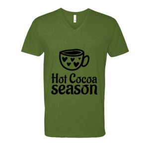 Next Level Fitted CVC V-Neck Tee Thumbnail