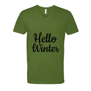 Next Level Fitted CVC V-Neck Tee Thumbnail