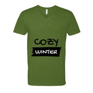 Next Level Fitted CVC V-Neck Tee Thumbnail