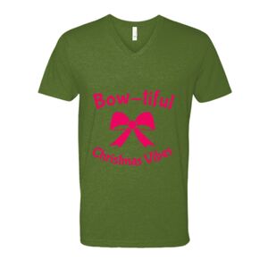 Next Level Fitted CVC V-Neck Tee Thumbnail