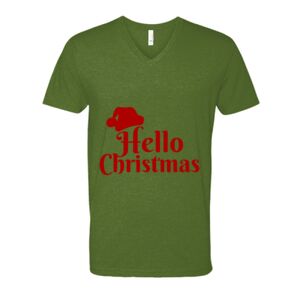 Next Level Fitted CVC V-Neck Tee Thumbnail