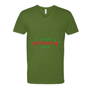 Next Level Fitted CVC V-Neck Tee Thumbnail