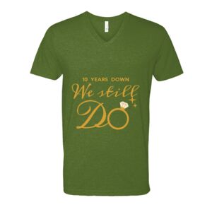 Next Level Fitted CVC V-Neck Tee Thumbnail