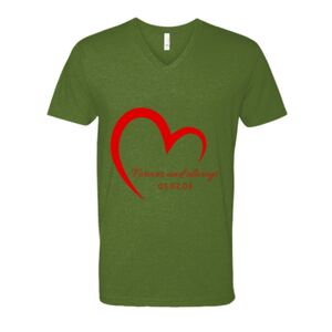 Next Level Fitted CVC V-Neck Tee Thumbnail