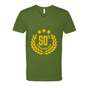 Next Level Fitted CVC V-Neck Tee Thumbnail