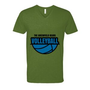 Next Level Fitted CVC V-Neck Tee Thumbnail