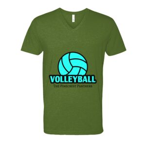 Next Level Fitted CVC V-Neck Tee Thumbnail