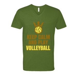 Next Level Fitted CVC V-Neck Tee Thumbnail