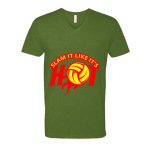 Next Level Fitted CVC V-Neck Tee Thumbnail