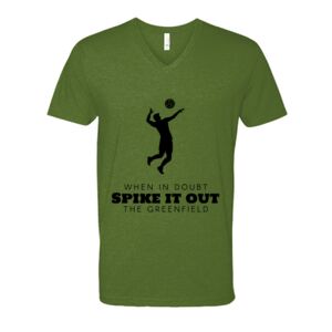 Next Level Fitted CVC V-Neck Tee Thumbnail