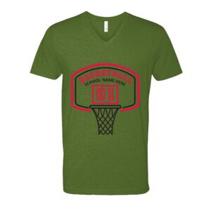 Next Level Fitted CVC V-Neck Tee Thumbnail