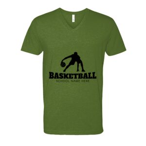 Next Level Fitted CVC V-Neck Tee Thumbnail