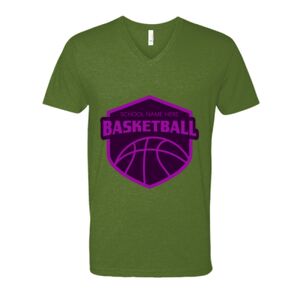 Next Level Fitted CVC V-Neck Tee Thumbnail