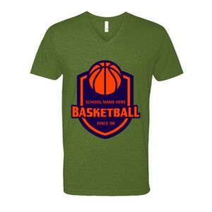 Next Level Fitted CVC V-Neck Tee Thumbnail