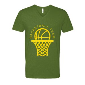 Next Level Fitted CVC V-Neck Tee Thumbnail