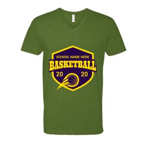 Next Level Fitted CVC V-Neck Tee Thumbnail