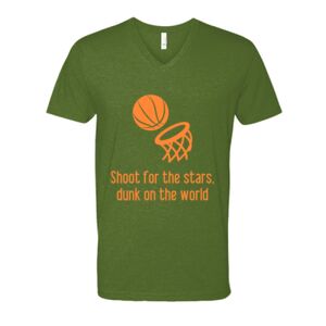 Next Level Fitted CVC V-Neck Tee Thumbnail