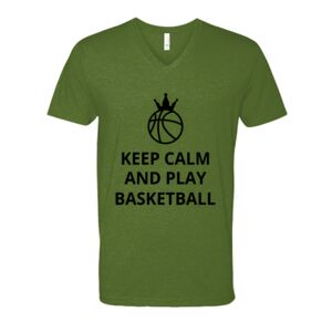 Next Level Fitted CVC V-Neck Tee Thumbnail