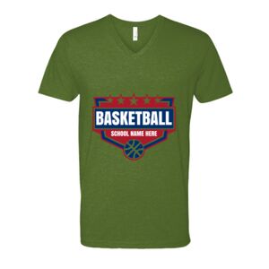 Next Level Fitted CVC V-Neck Tee Thumbnail