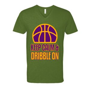 Next Level Fitted CVC V-Neck Tee Thumbnail