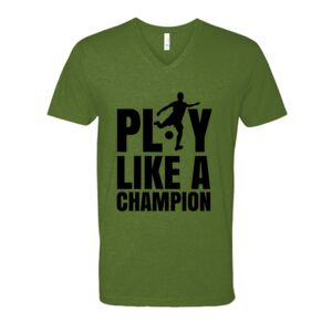 Next Level Fitted CVC V-Neck Tee Thumbnail