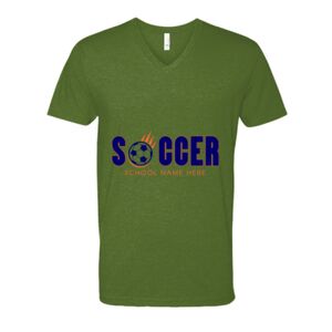 Next Level Fitted CVC V-Neck Tee Thumbnail