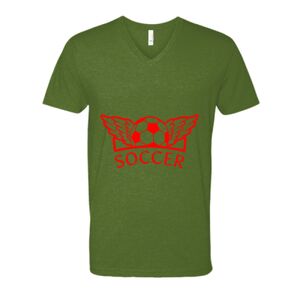 Next Level Fitted CVC V-Neck Tee Thumbnail