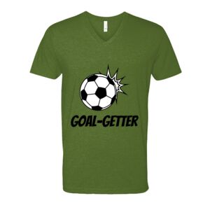 Next Level Fitted CVC V-Neck Tee Thumbnail