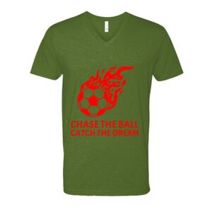 Next Level Fitted CVC V-Neck Tee Thumbnail